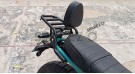 Fit For Royal Enfield Bear 650 Rear Luggage Rack With Backrest - SPAREZO